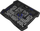 Mbajtëse ftohëse CANYON NS02 për laptop 10-15.6 ", LED, e zezë