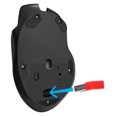 Maus Defender 52213 me kabllo, optik, i zi