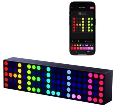 Yelight Cube Lite YLFWD-0062 паметен светлосен панел, RGB LED, црн