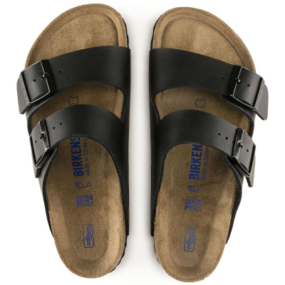 Сандали Birkenstock Arizona BF SFB W 551251, анатомски табан, црни