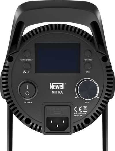 Llampë LED Newell RGB Mitra 180, dritë e pandërprerë, e zezë