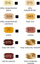 Set ngjyra akrilike Happy Color Shades of Brown, 10 ngjyra, tuba 12ml