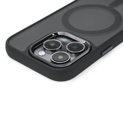 Mbrojtëse telefoni Wozinsky Fashion Case MagSafe për Samsung Galaxy S25, TPU, e zezë