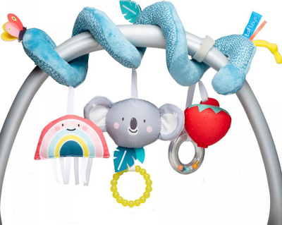 Lodër spirale për karrocë Taf Toys Koala, lodra varëse, për zhvillim shqisor, me shumë ngjyra