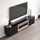 Komoda TV Came Furniture Luxe, 183cm, me oxhak elektrik, e bardhë e zezë