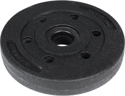 Peshë fitnesi Zipro, 1.25 kg/31 mm, e zezë