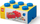 Кутија организатор LEGO Storage Brick 6, пластика, црвена и сина боја