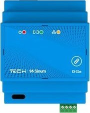 Zgjatues wireless EX-S1 Tech Control, për montim në DIN rail, blu