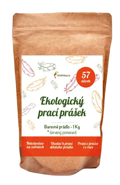 Detergjent pluhur për rroba Tropikalia Ecological, 1 kg