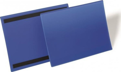 Xhep magnetik dokumentesh Durable 174507, format A4, polipropilen, blu