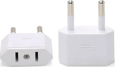 Adapter prizë Mocco MO-US2EU250V-WH, nga US në EU, 6A 250V, i bardhë