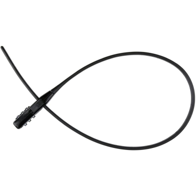 Kyç biçiklete Dunlop me numra, 53 cm, kod 3‑shifror, i zi