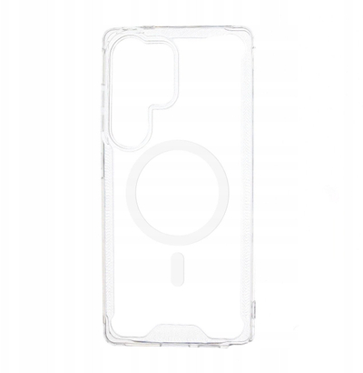 Kopertinë telefoni Hurtel Clear Corner Case me MagSafe për Samsung Galaxy A56 5G, transparente