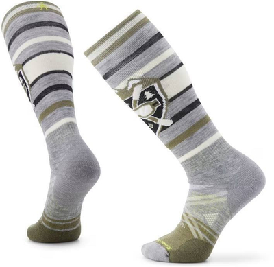 Çorape ski Smartwool Ski Full Cushion Alpine Edge, lesh Merino, uniseks, shumëngjyrëshe
