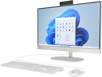 HP All-in-One 24-cr1470ng 24" Full HD (Intel Core Ultra 7 155U, 16 GB DDR5, 1000 GB SSD, Windows 11 Home, White)