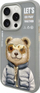 Mbrojtëse telefoni Nimmy për iPhone 15 Pro Max 6.7", Cool&amp;Cute 2.0 Bear, gri