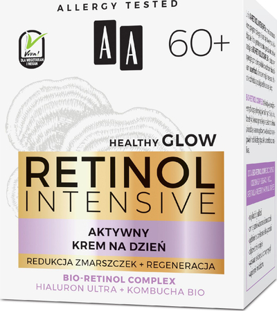Krem ditor AA Retinol Intensive 60+, 50 ml, i bardhë