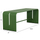 Stol dyvendësh INTREPID HM6327.07, alumin, 109.5x37x42 cm, jeshil