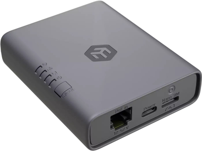 Gateway industrial MikroTik KNOT Embedded LTE4, LTE Cat4, Bluetooth GNSS, gri