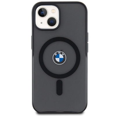 Këllëf telefoni BMW Signature, me MagSafe, për iPhone 15, i zi