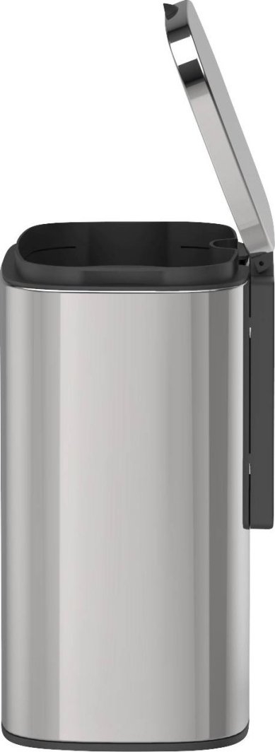 Kosh mbeturinash muri Wenko SARE, 5L, çelik inox, argjendtë