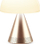 Lampë portative LED BOW USA Mina L Audio, me bokës Bluetooth, ngjyrë e artë Soft Gold