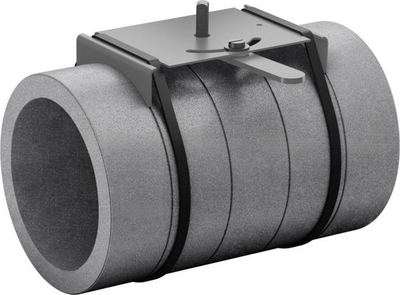 Damper ventilimi HEATPEX ARIA Aduro ADP 200, diametër 200mm, për aktuator, gri
