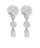 Vathë për femra Hot Diamonds, të argjendtë
