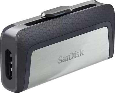 Disk SanDisk Ultra Dual Drive Pendrive, 64 GB, i hirtë