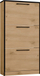 Komodë këpucësh Selsey Paula, 3 dyer, Artisan Oak, me skaje të zeza