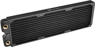 Radiator ftohje me ujë Thermaltake Pacific C360, 360mm, për ventilatorë 120mm, ngjyrë e zezë