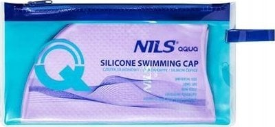 Kapelë noti Nils Aqua NQC, silikon, madhësi universale, lejla