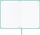 Fletore Oxford Signature A5, 200 faqe me pika, turquoise