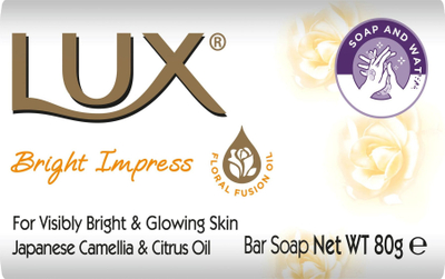 Sapun për duar LUX Bright Impress me kamelie japoneze & vaj agrumesh, 80g