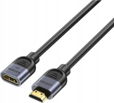 Kabllo zgjatuese HDMI Unitek Ultra Stream 8K, 0.5m, HDMI 2.1, e zezë
