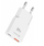 Karikues udhëtimi Swissten Slim GaN, 30W, USB C dhe USB A, i bardhë