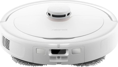 Robot fshesë Roborock Q Revo S, me stacion që e zbraz vetë, pastrim me leckë, i bardhë