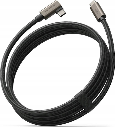 Kabllo USB C në USB C Ringke, 200cm, 240W PD, e zezë