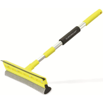 Pastrues xhamash Dunlop, teleskopik 43-68cm, 25cm gjerësi, i verdhë
