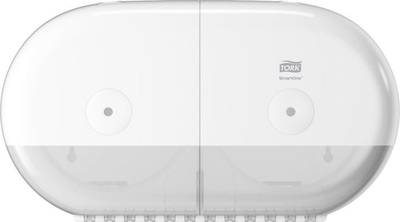 Dispenser letre higjienike Tork SmartOne T9 Twin Mini 682000, murale, i bardhë