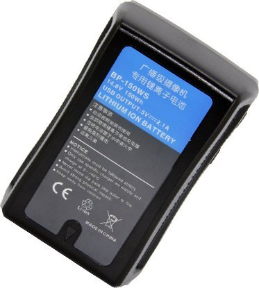 Bateri V-Mount Extra Digital BP-150WS, 10400mAh, për kamera me punë profesionale, e zezë