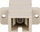 Adapter fibër optike Extralink SC Simplex, gri