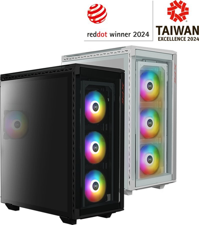 Kuti kompjutri XPG Battlecruiser II, MIDI Tower E-ATX, e bardhë