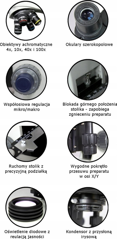 Микроскоп Делта Оптикал Џенетик Про, бинокуларен, камера 3MP, бел