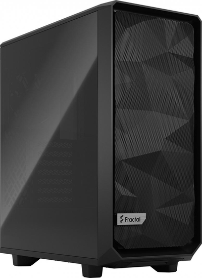 Kasë Fractal Design Meshify 2 Compact TG Dark Tint, e zezë, Midi Tower