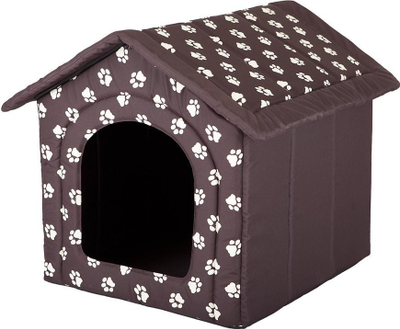 Kasolle qeni Hobbydog Kennel R6, material cordura, me dizajn putrash, kafe