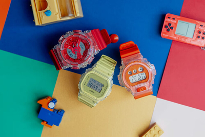 Orë për meshkuj Casio G-Shock, e kuqe