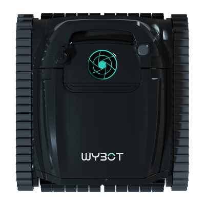 Pastrues robotik pishine WYBOT M1, për pishina deri 400 m², bateri deri 5 orë, i zi