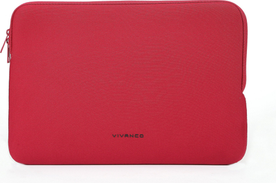 Çantë mbrojtëse laptopi Vivanco NEO, 13-14", neopren, e kuqe