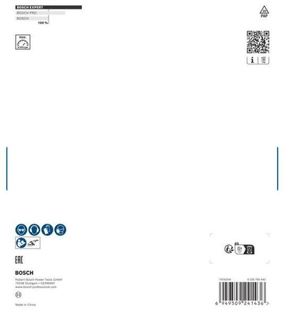 Disk gërryes Bosch Accessories 2608901750, hapje 22.23 mm